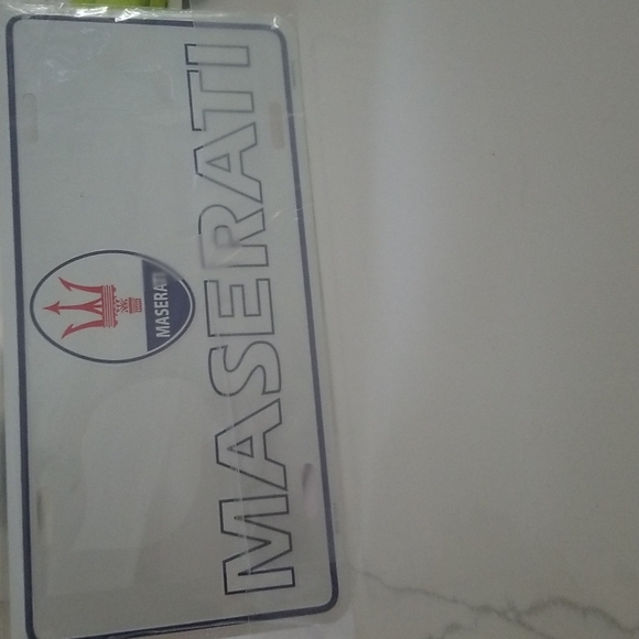Maserati license plate - Picture 1 of 4